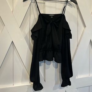 express off the shoulder top